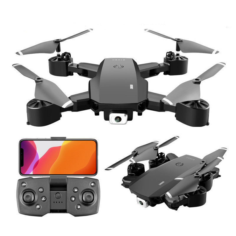 S60 Mini Drone WIFI FPV with 4K HD Camera Optical Flow Positioning 15Mins Flight Time Foldable RC Quadcopter Drone RTF