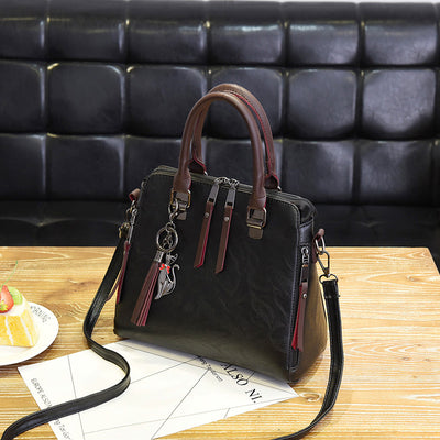 Ladies Bag New Winter Tide 2021 Korean Fashion Handbag All-Match Simple Single Shoulder Bag Bag.