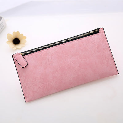 Women'S Purse Ladies Wallet Long Money Bags Simple Style