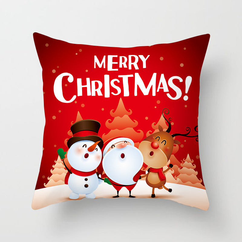 Santa Snowman Pillowcase