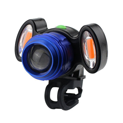 4 Modes Bike Front Lamp USB Rechargeable Bike MTB Strong Light Waterproof Headlight Night Cycling Safty Warning Light