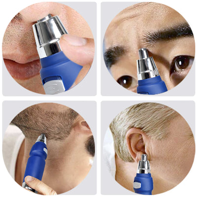 Electric Shaving Nose Ear Trimmer Safety Face Care Nose Hair Trimmer for Men Shaving Hair Removal Razor Beard Cleaning Machine