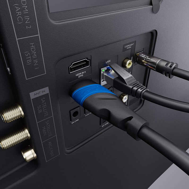 – Cavo HDMI 8K/4K Con Schermatura A.I.S, Progettato in Germania – 3M (8K@60Hz/4K@120H per Una Spettacolare Esperienza Ultra HD – High Speed Con Ethernet, Ps4/Ps5/Xbox/Switch, Nero)