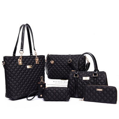 New Multi-Piece Combination Women'S Bag Nylon Embroidery Thread