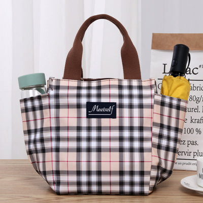 New Canvas Large Lunch Bag Lunch Box Bag Tote Bag