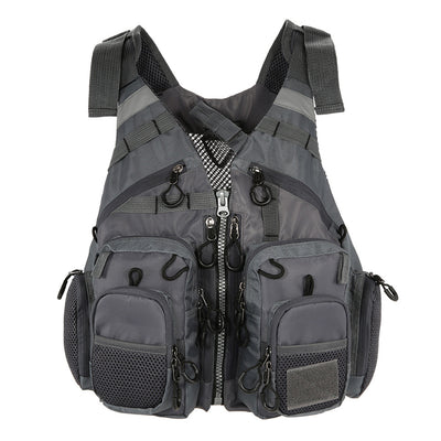 Fishing Outdoor Sport Flying Men Respiratory Jacket Safety Vest Survival Utility Vest