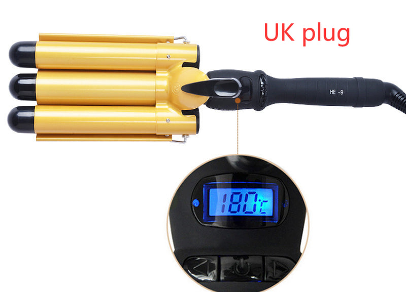 Hair Curling Iron LCD Display