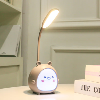 Cartoon Deer Cute Led Charging Eye Protection Student Bedroom Dormitory Folding Reading Lamp