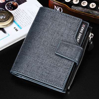 Men'S Wallet Vertical Casual Korean Style 30 off Money Wallet Wallet