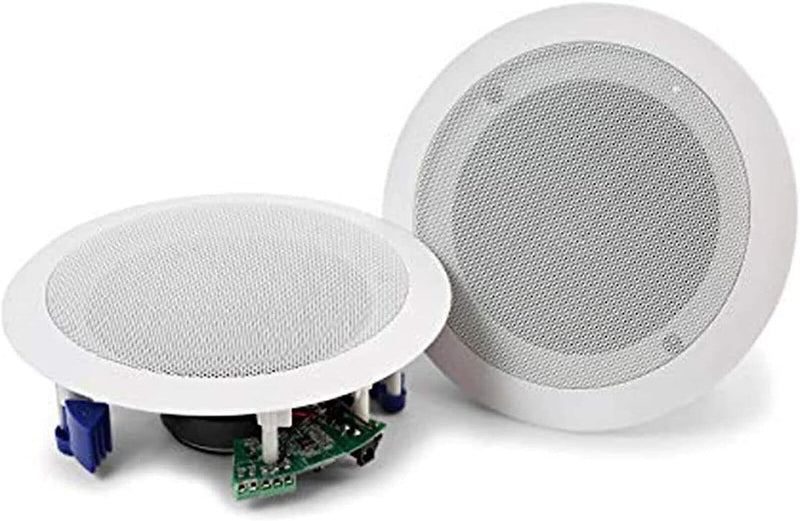 Coppia Casse Altoparlante Audio Bluetooth Da Soffitto Ad Incasso Diffusore Altoparlanti Da Soffitto Cassa Da Bagno per Camera Da Letto Casa Soggiorno Ufficio Casa