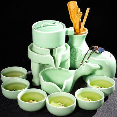 Lazy Tea Set High Grade Ceramic Household