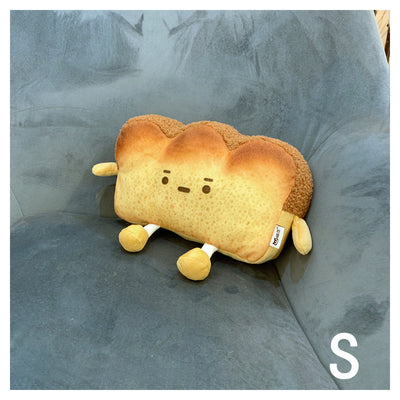 Cute Emotional Bread Pillow, Cartoon Toast Sofa Cushion, Emoticon Doll