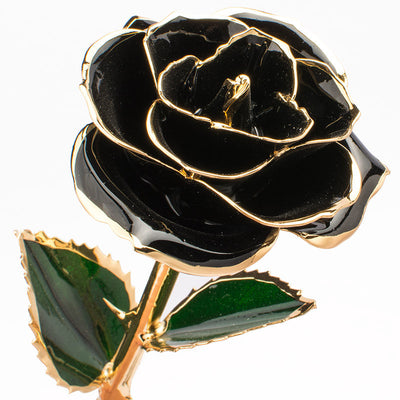 24K Gold-Plated Rose Flower with a Gift Box Valentine'S Day Gift