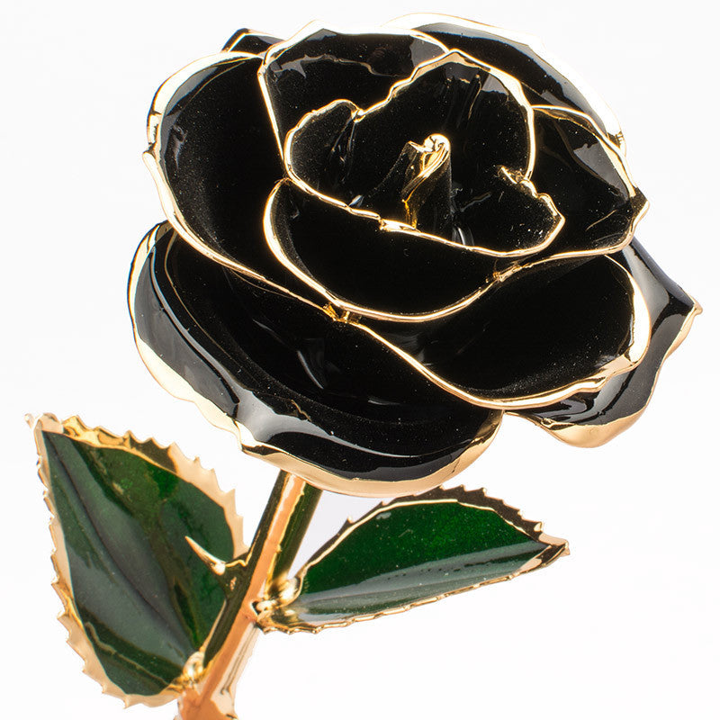 24K Gold-Plated Rose Flower with a Gift Box Valentine&