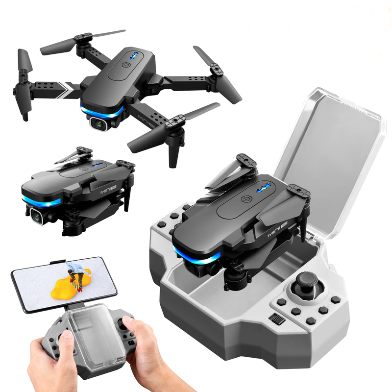 KY910 Mini Wifi FPV with 4K HD Dual 50X ZOOM Camera Altitude Hold Mode Gravity Control Foldable RC Drone Quadcopter RTF