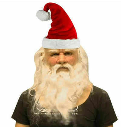 Santa Latex Mask Headgear