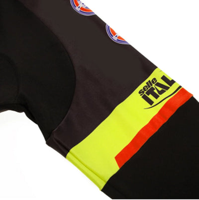 Yellow Logo Men'S Cycling Jersey Clothing Pants Men'S