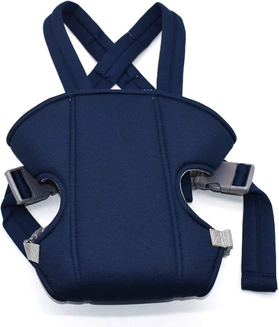 Marsupio Neonati, Ergonomico Regolabile Portantina Bebè Multiple-Posizioni Baby Carrier per Neonato E Bambino Fino a 15Kg Blu Scuro,Marsupio Neonati