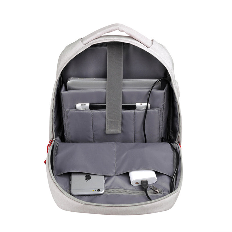 Cross Border Picano Custom Computer Bag Backpack Leisure Student Package Men and Women Multi-Functional USB Charging Knapsack