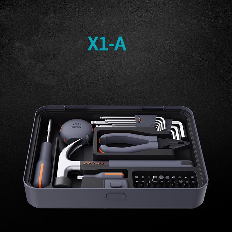 Hardware Multifunctional Full Set Of Household Commonly Used Toolbox Layered