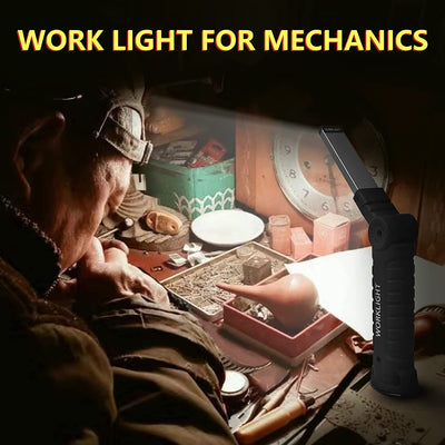 Torcia LED Lampada Da Lavoro Ricaricabile USB Lampada Magnetica COB Lampade Di Ispezione 5 Modalità Lampada E Gancio per Auto/Campeggio/Bbq/Home E Di Emergenza
