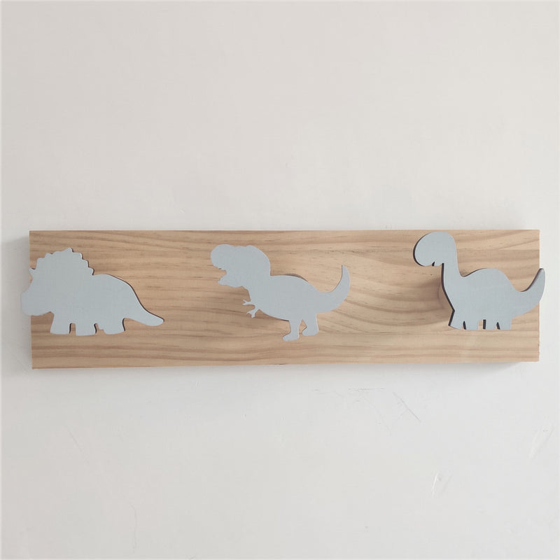 Simple and Creative Home Dinosaur Row Hook