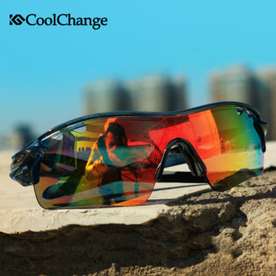 Cool Change 0093 Cyclist Bikes Polarizing Myopia Prevention Wind Movement Outdoor Mountain Car Men and Women Single Car Equipment