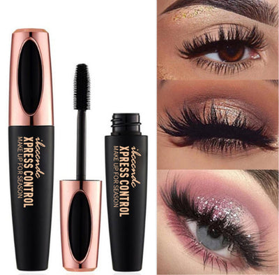 Long Curling Mascara Makeup Eyelash Black Waterproof Fiber Mascara Eye Lashes