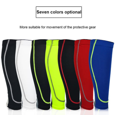 1PC Men Women Running Bicycle Calf Leg Brace Support Stretch Sleeve Compression Exercise Leggings Basketball Football Knee Pads