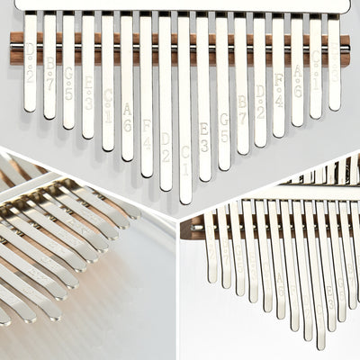 Acrylic Crystal 17-Tone Kalimba Thumb Piano