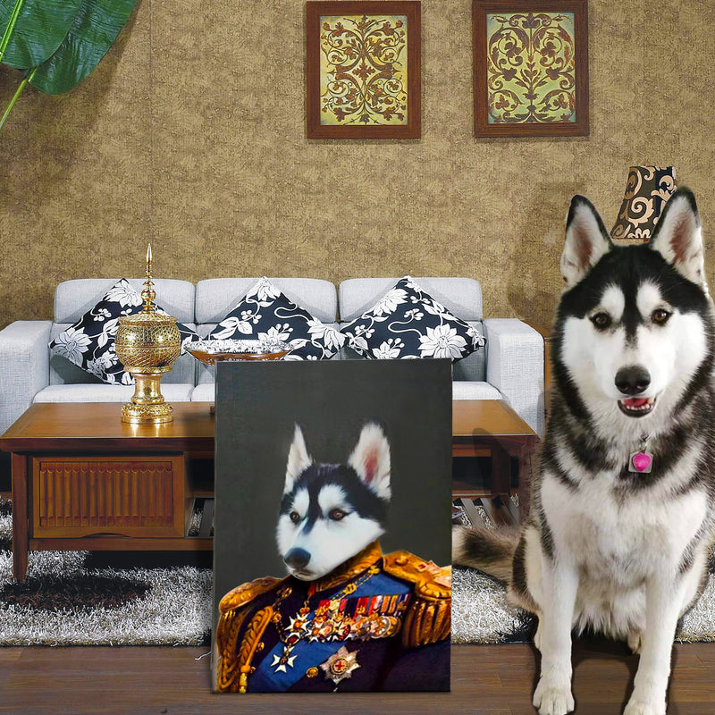 Personalized Pet Canvas Portrait Image Nordic Wall Art Picture