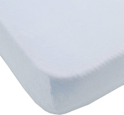 - Lenzuolo Con Angoli per Culla in Cotone  40X80Cm - Azzurro