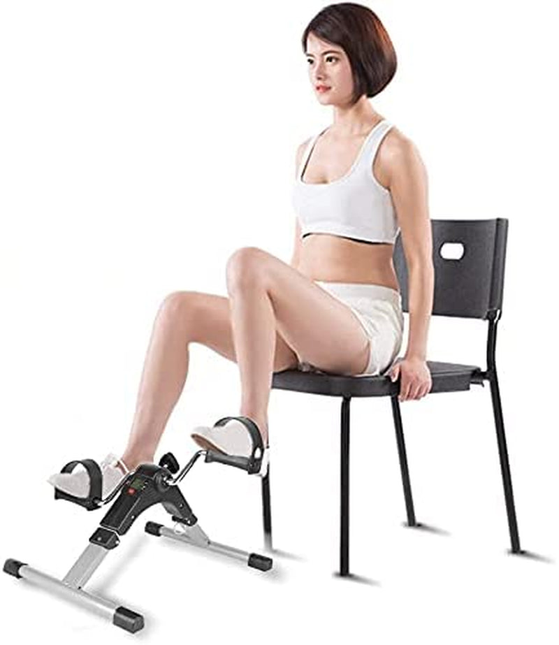 Pedaliera Riabilitazione Mini Cyclette Bike Bicicletta Anziani Pedali Antiscivolo Schermo Digitale Ginnastica Passiva Esercizio Fitness Gambe E Braccia Da Tavolo - Dispositivo Medico Di Classe I