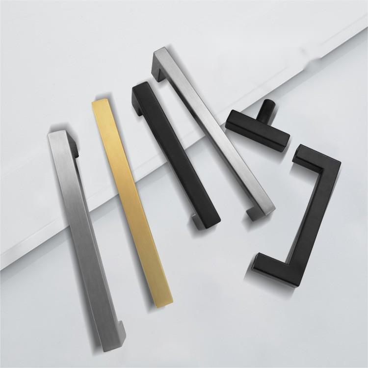 Stainless Steel Square Pipe Door Handle