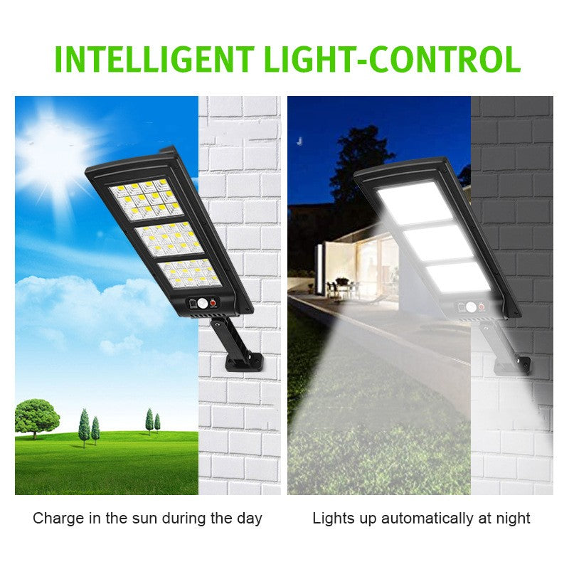 Outdoor Solar LED Wall Human Body Induction Small Street Lamp