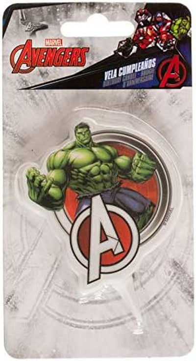 - Candela 2D Di Hulk Degli Avengers, 2 X 9 X 5 Cm