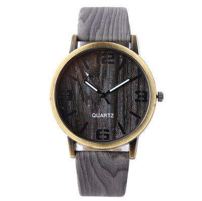 Wood Grain Style Wrist Watch