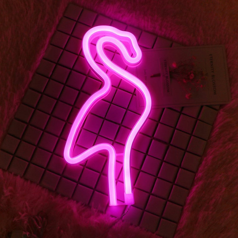 LED Flamingo Light