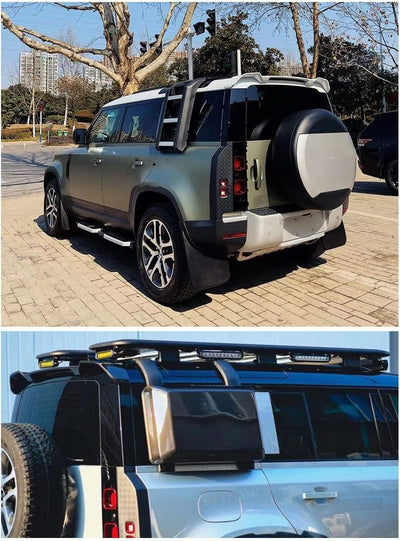 Auto Spoiler Posteriori per Land Rover Defender 90 110 2019-2021, Spoiler Posteriore per Auto Ala Tronco Spoiler Labbro Accessori per Lo Styling Decorativi