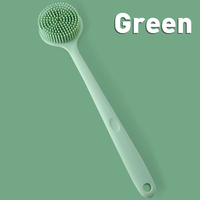 New Silicone Bath Brush Double-Sided Scrubbing