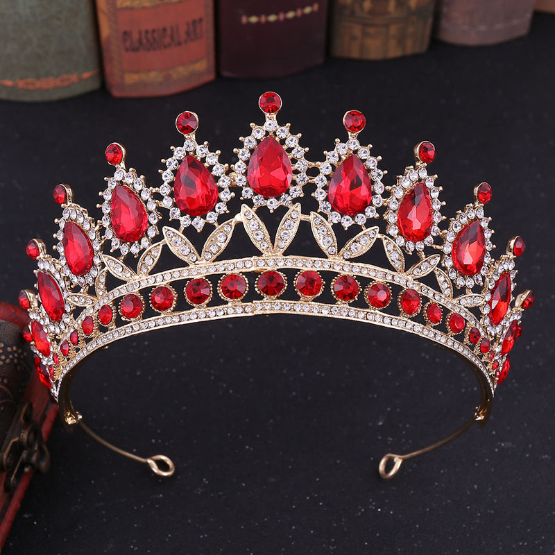 Bride Wedding Atmosphere round Crown Tiara