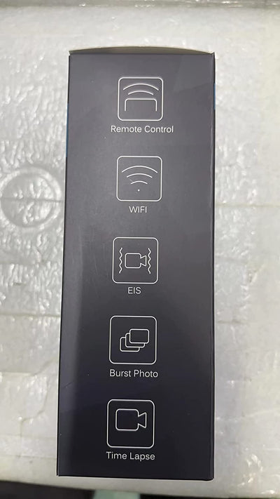 4K 60Fps Action Cam 20MP EIS Wifi Fotocamera Subacquea Impermeabile 40M Sott'Acqua Sports Camera 170° Grandangolare Telecomando Microfono Esterno 2X1350Mah Batterie E Accessori