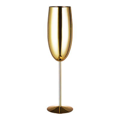 Champagne Glass Stainless Steel Goblet