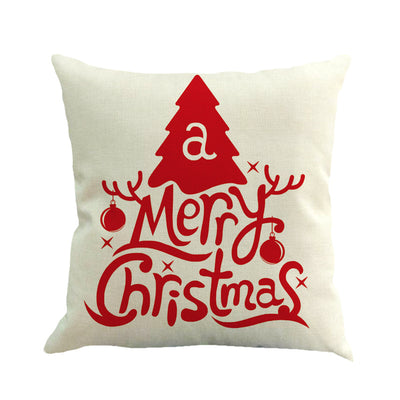 Christmas Series Linen Pillowcase