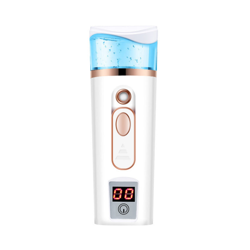 Skin Tester Hydrating Instrument Portable Charging Treasure Nano Sprayer Humidification Hydrating Beauty Instrument Steaming Face