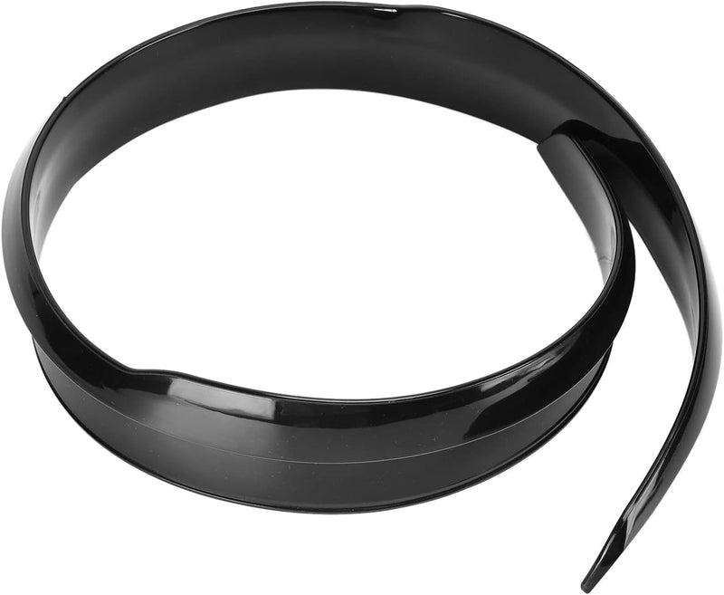 Spoiler Sul Tetto Posteriore, Spoiler per Baule Da Tetto Posteriore, Spoiler Posteriore Universale per Auto, Kit Labbra per Alettone Posteriore in Gomma Nero Lucido anti Uv Universale per Auto