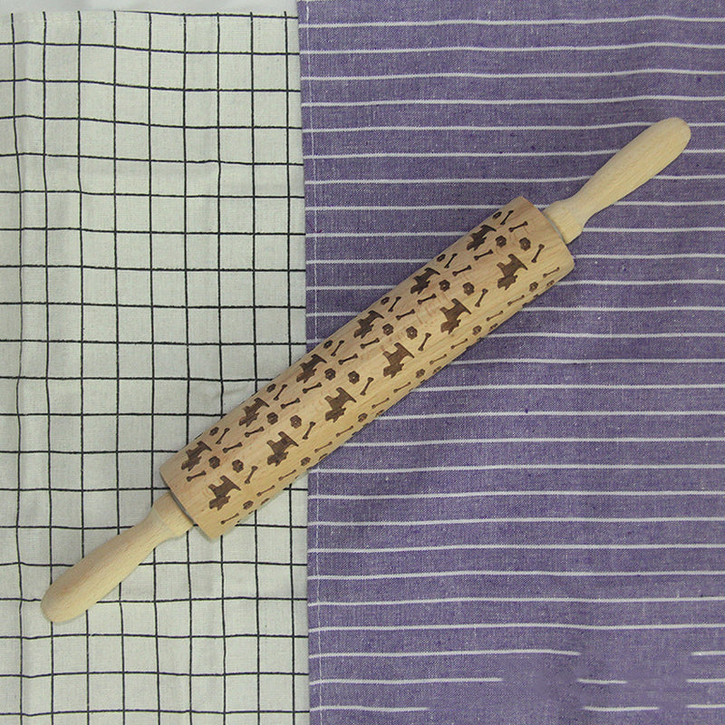 Roller Printed Cookie Dough Stick