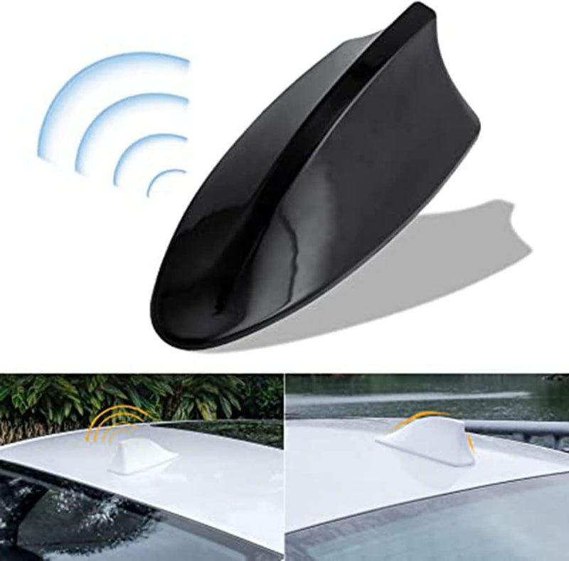 Antenna Auto Pinna Di Squalo, per Alfa Romeo 159 147 156 164 166 Stelvio Giulietta Mito Giulia GT Tetto Impermeabile E Antipolvere in Plastica Stile Pinna Antenna Segnale Radio Accessori Auto Tuning