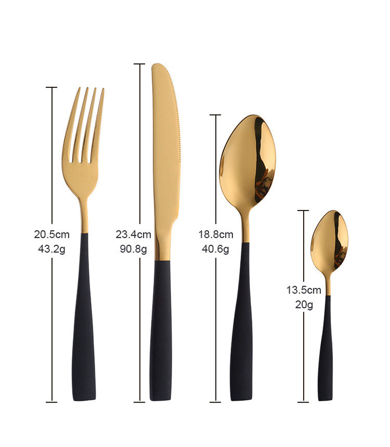 Four-Piece Stainless Steel Cutlery