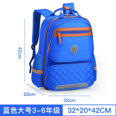 New Children'S Schoolbag Korean Version of Primary School Schoolbag 1-3-4-6 Grade Male and Female Double Shoulder Bag Custom Knapsack